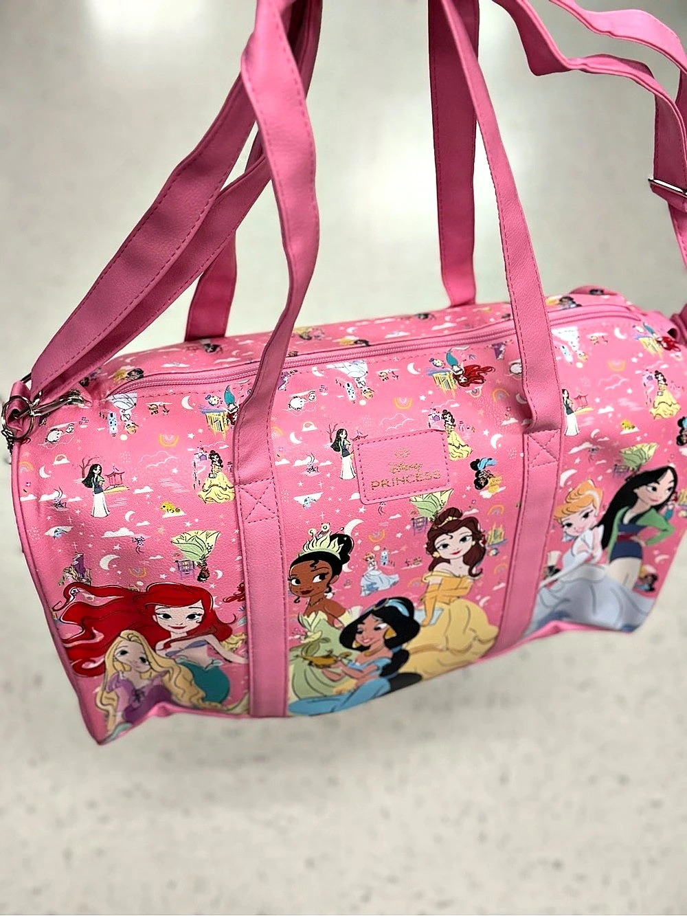Disney Princess Pink Duffel NWT